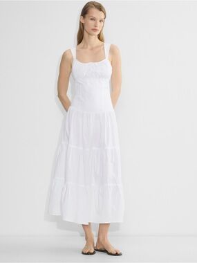 Aritzia Sunday Best Strudel poplin maxi dress